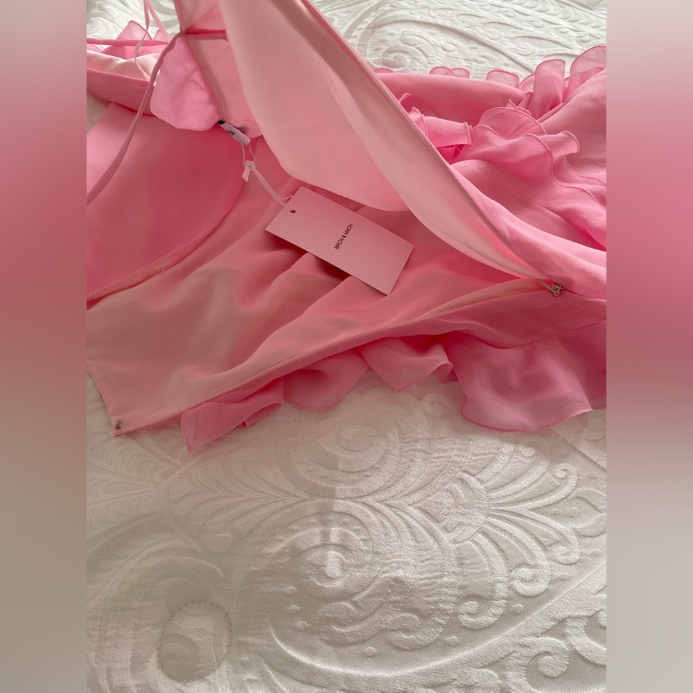 Mach & Mach Ruffle Mini Slipdress - Picture 10 of 14